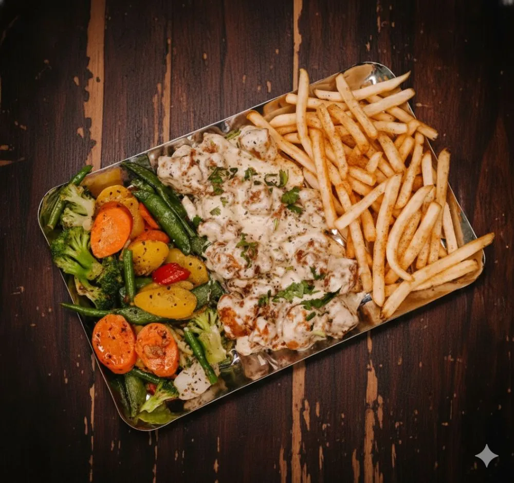 Fish Belle — crispy fish tossed with sesame and spring onion